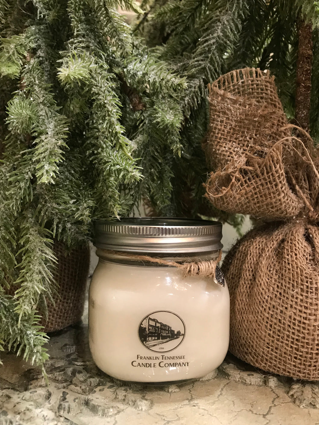 Tender Tennessee Christmas 16oz mason jar